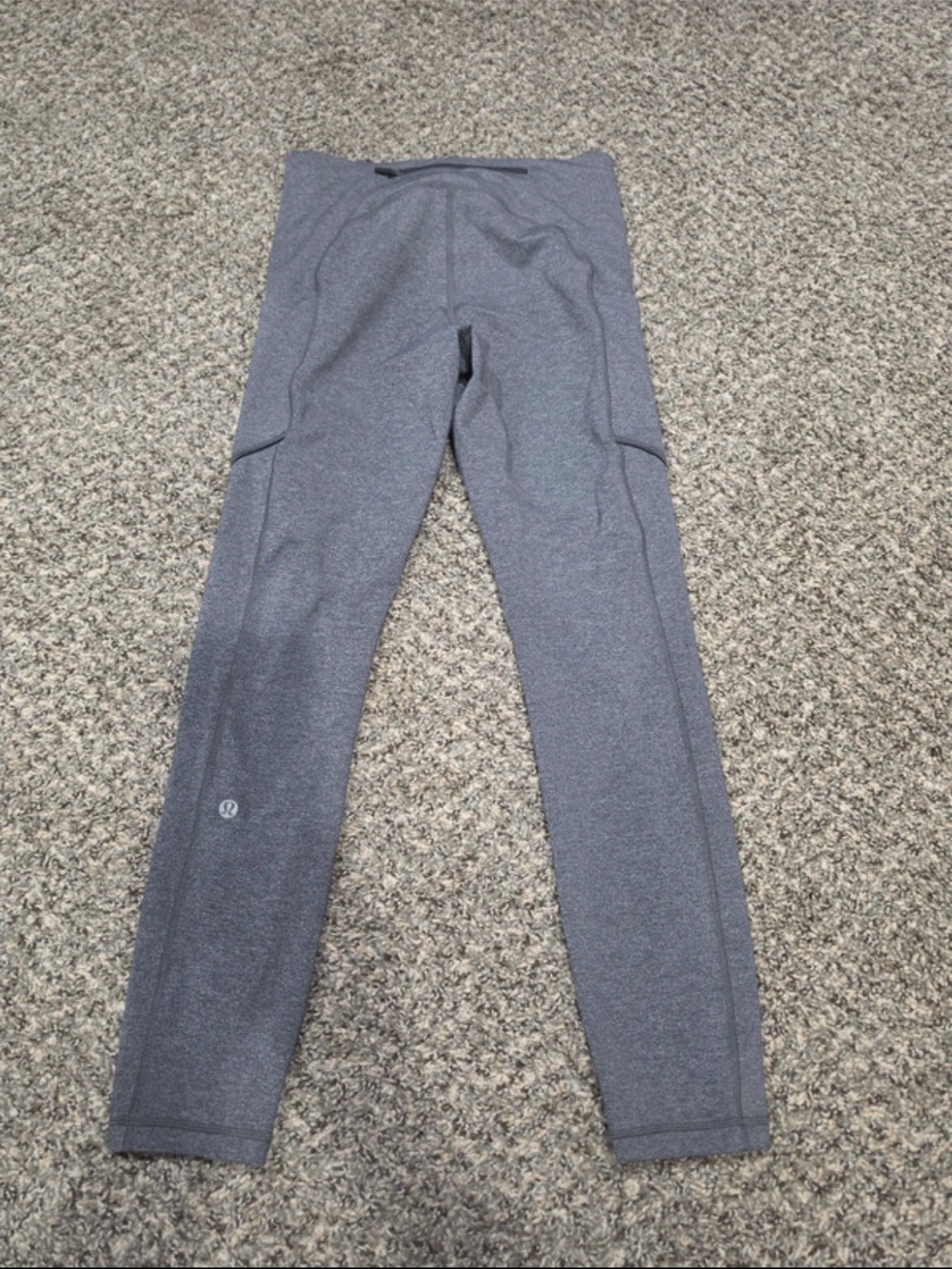 lululemon athletica Heather Gray Performance Leggings
